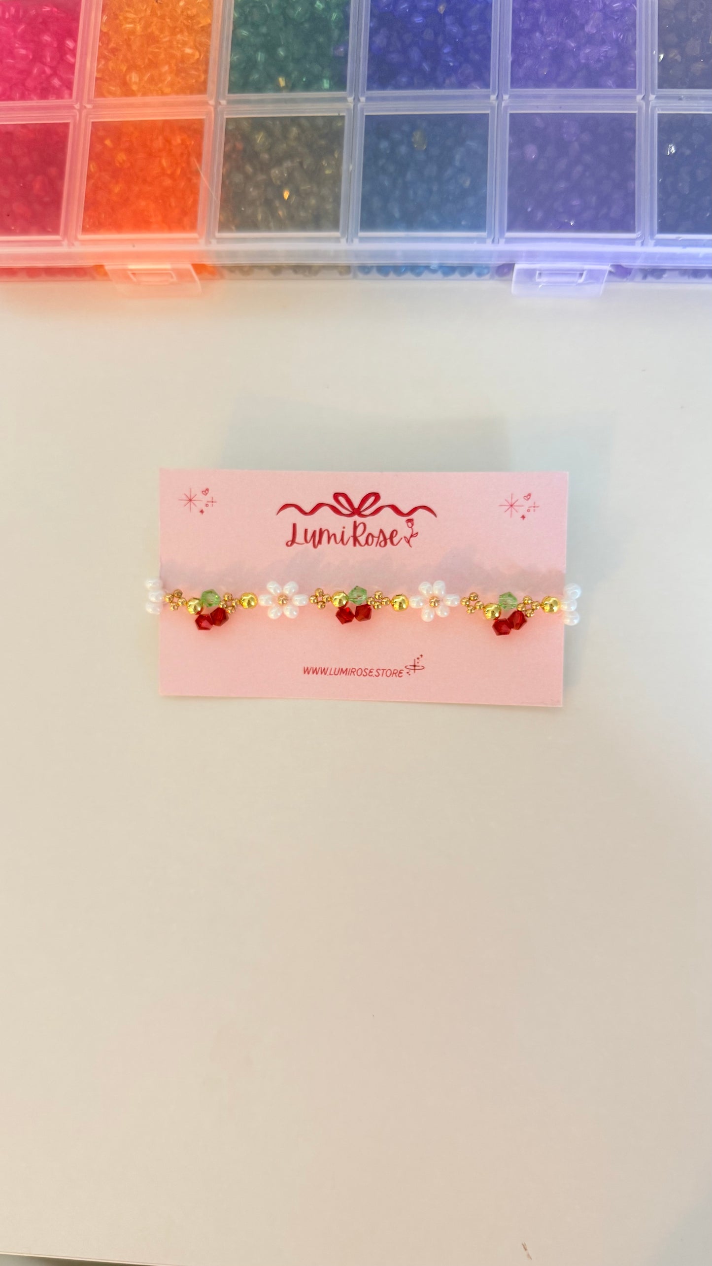 Cherry Gold Bracelet